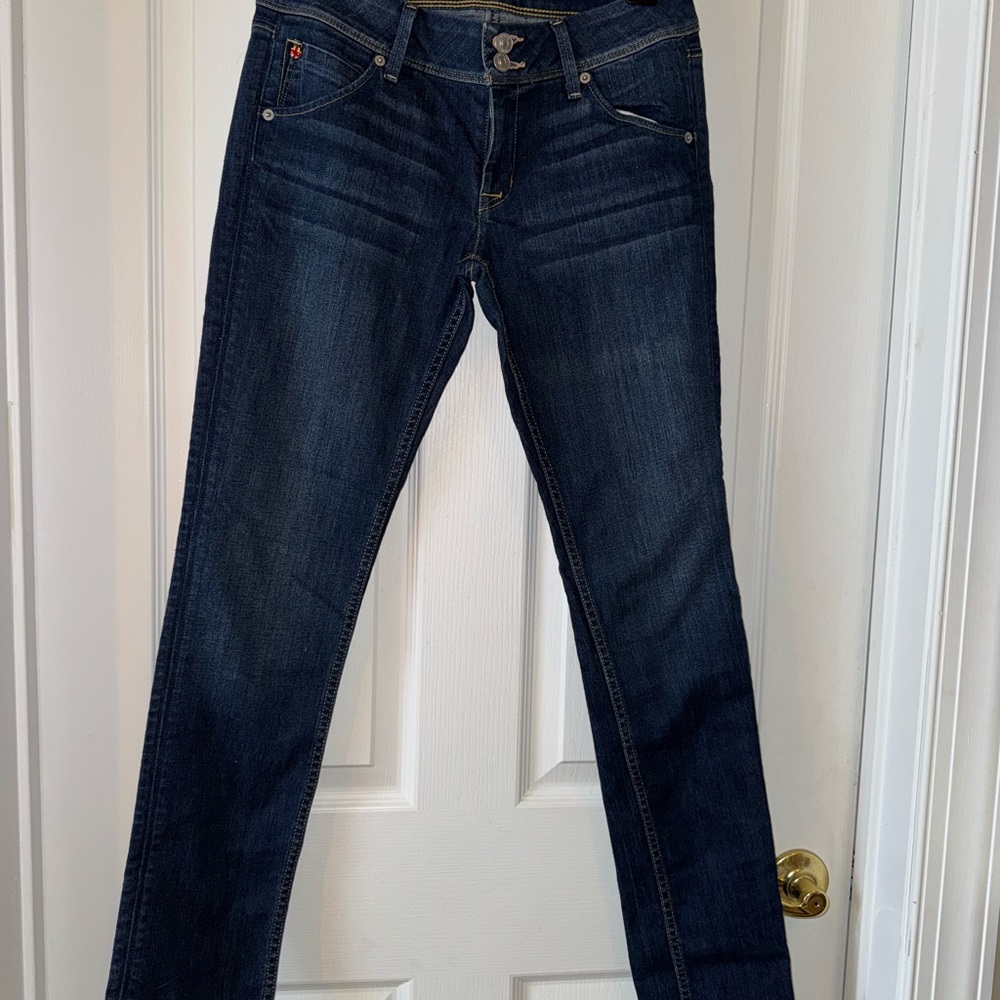 Hudson Collin Flap Skinny Women's Blue Jeans Sz 27 - Picture 2 of 9